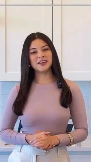 Reel filmed in a new-build kitchen